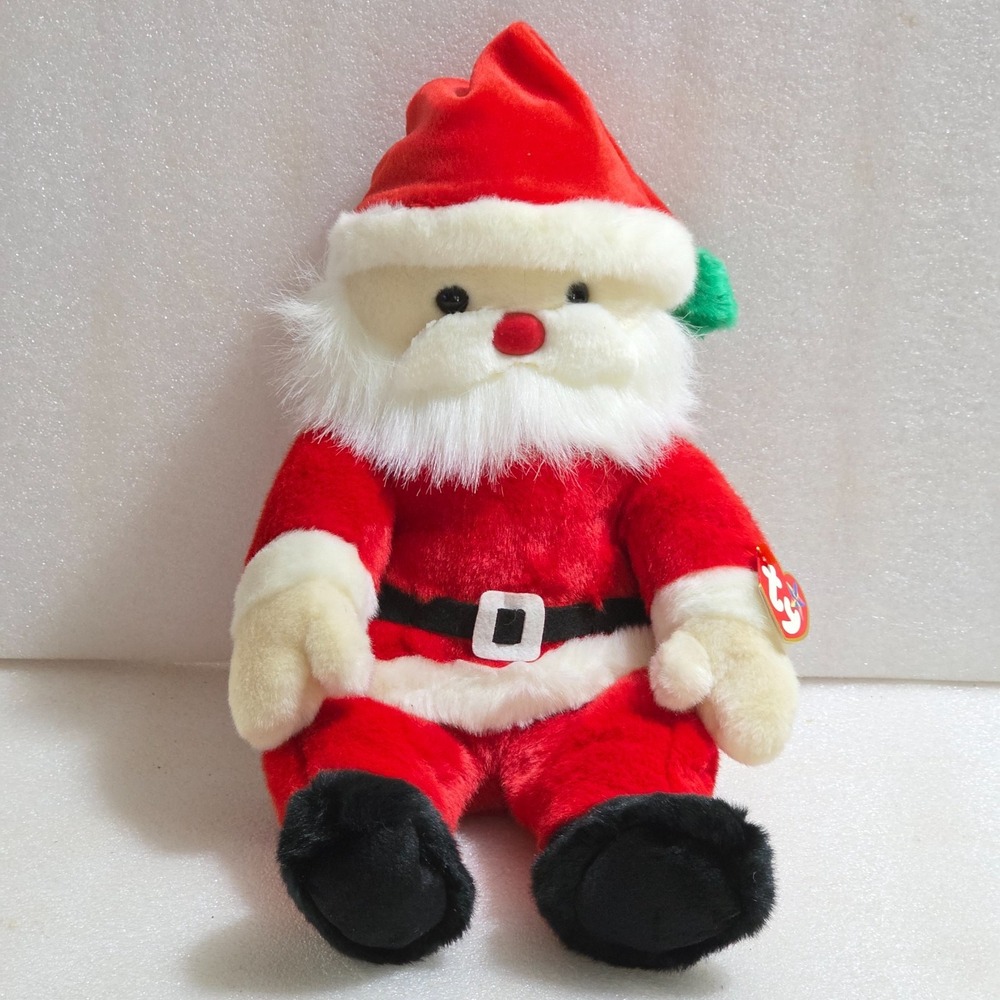 Ty Beanie Buddies Santa Claus Plush Christmas Vintage 2000 16" New